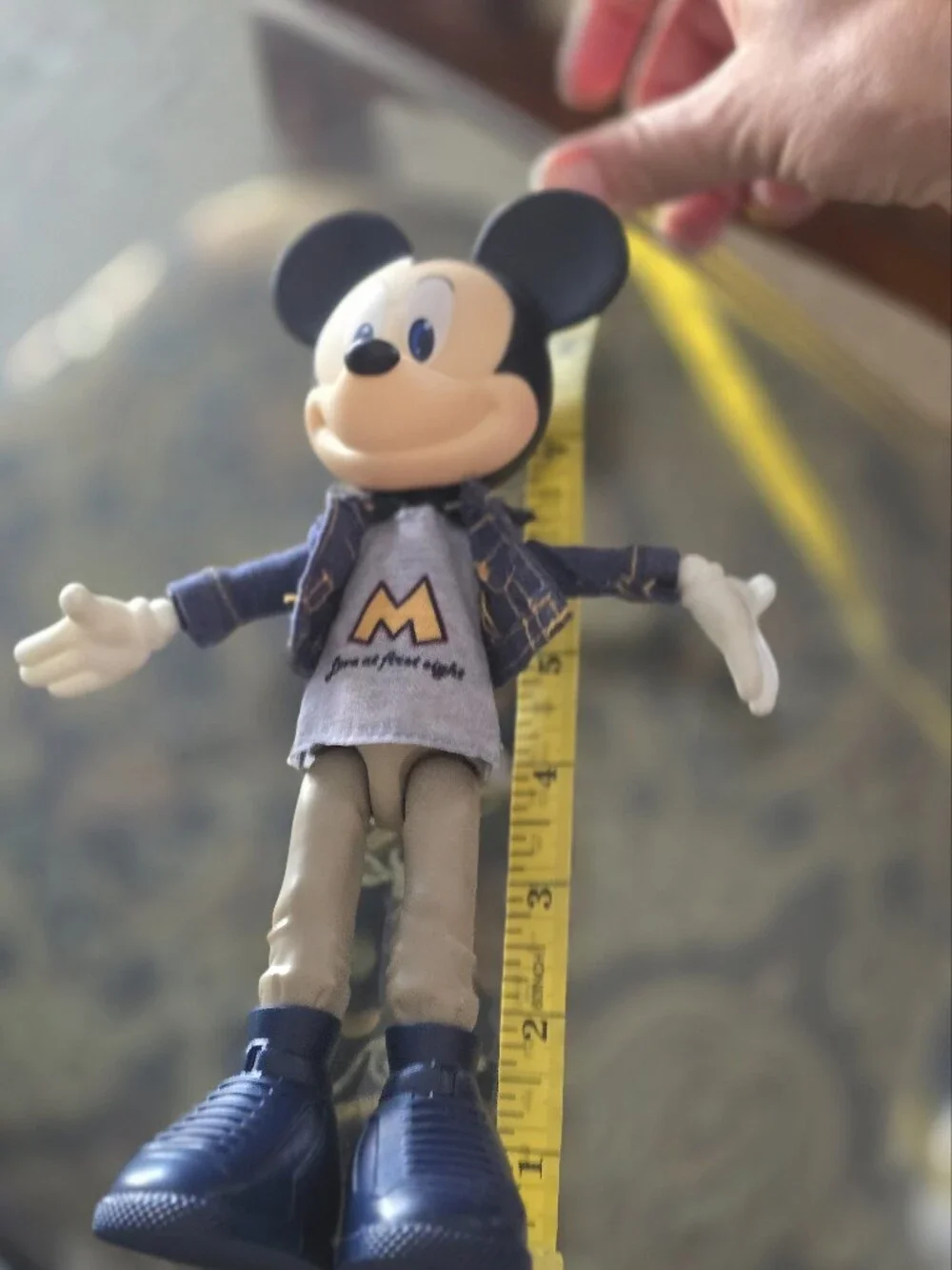 Mickey Mouse articulated doll